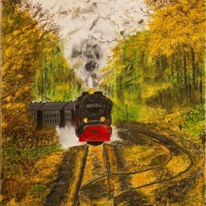 Train in the Woods